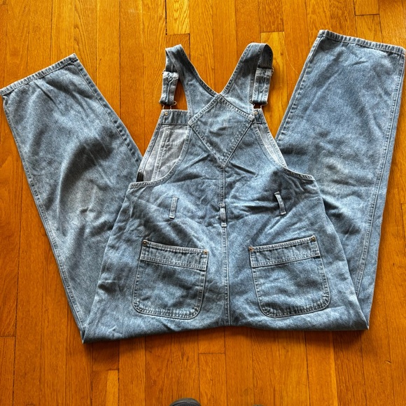 Crossroads Women's Denim Overalls - size M 100% Cotton - Picture 4 of 9